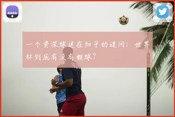 一个资深球迷在知乎的追问：世界杯到底有没有假球？