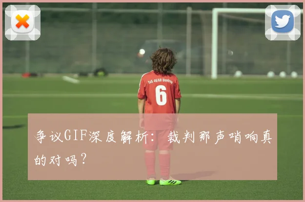 争议GIF深度解析：裁判那声哨响真的对吗？