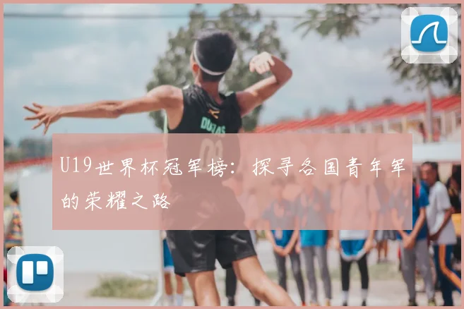 U19世界杯冠军榜:探寻各国青年军的荣耀之路